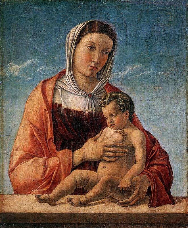 BELLINI, Giovanni Madonna with the Child Germany oil painting art